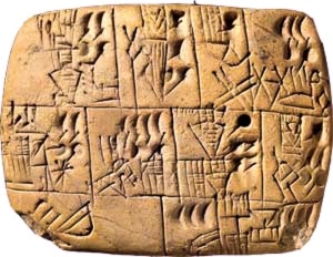 Sumerian_Beer-Tablet